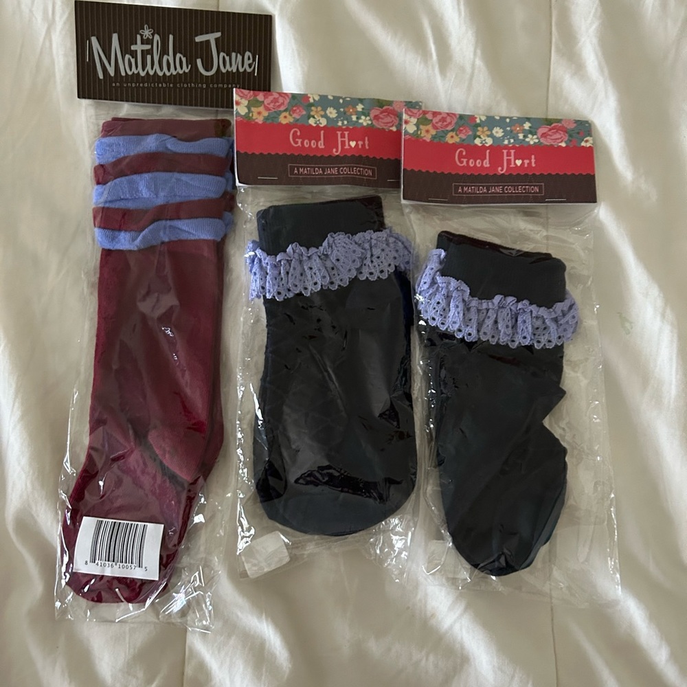 NWT girls socks!